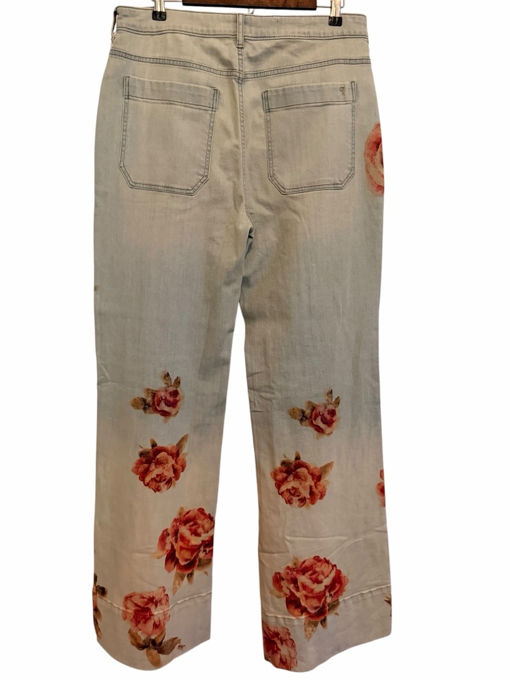 Anthropologie Pilcro The Rylan Relaxed High-Rise Flare Jeans Size 32 Tall NWT - Picture 3 of 6